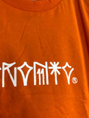 CAMISETA CHRONIC - NÃO VIM HENRDEIRO MAS VOU DEIXAR HERENÇA - LARANJA