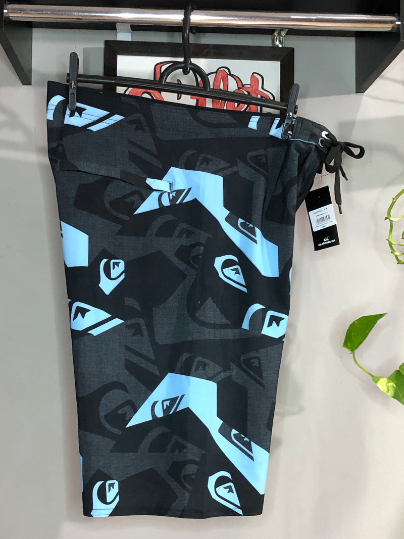 BERMUDA QUIKSILVER EDITION - ICON PRETO C AZUL