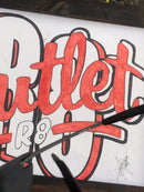 JULIET DO CYCLOPE X-METAL - LENTES DARK RUBY C/ SIDE BLINDER