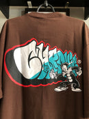 CAMISETA CHRONIC - GRAFITE - MARROM - PLUS SIZE