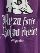 CAMISETA CHRONIC - REZA FORTE BOLSO CHEIO  - ROXO