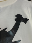 CAMISETA POLO CUSTOM - SKULL OFF WHITE