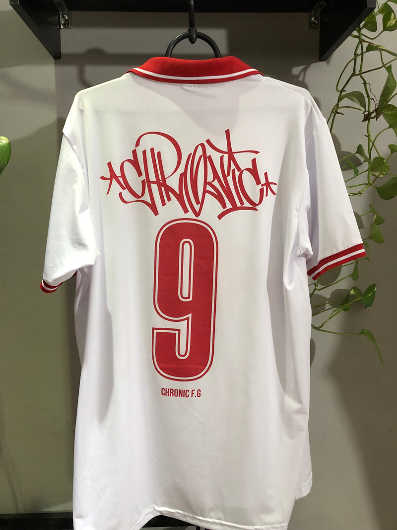 CAMISETA DE TIME CHRONIC - RB CHRONIC - BRANCA
