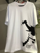 CAMISETA CUSTOM - SKULL PIET - BRANCA