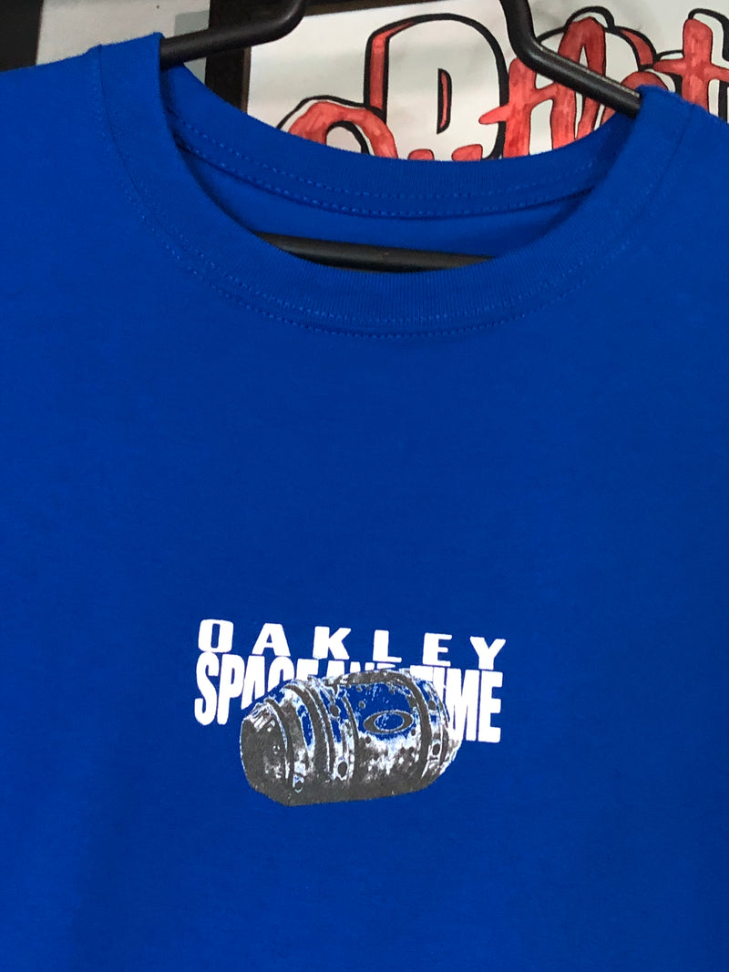 CAMISETA CUSTOM - MAD SPACE AND TIME SCIENCE - AZUL