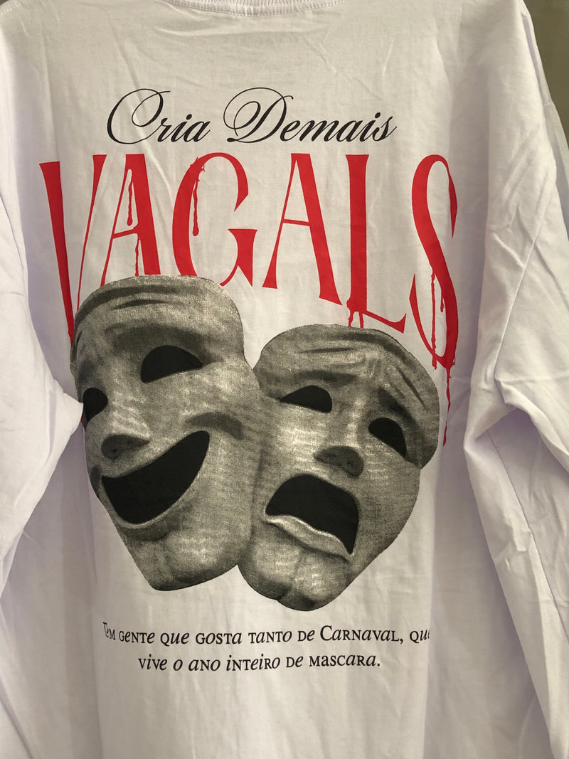 CAMISETA VAGALS - MASCARA CARNAVAL