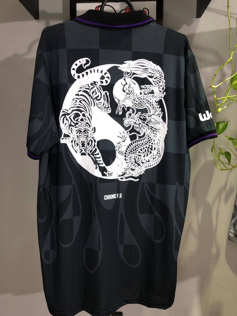 CAMISETA DE TIME CHRONIC - TOWN COUNTRY - PRETA