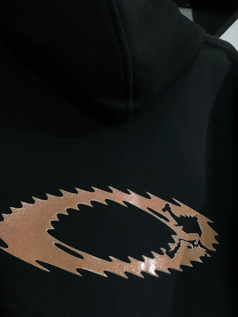 MOLETOM CANGURU CUSTOM - STATIC AND SKULL