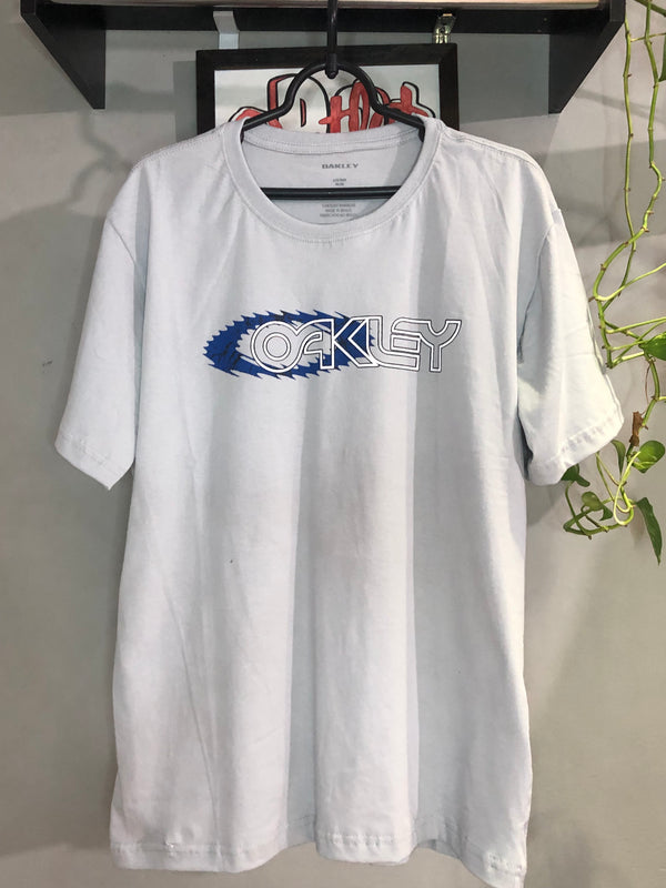 CAMISETA CUSTOM -  STATIC LETREIRO - CINZA