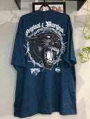 CAMISETA CHRONIC - PANTERA NEGRA - AZUL MARINHO