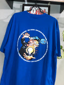 CAMISETA CUSTOM - MAD SPACE AND TIME SCIENCE - AZUL