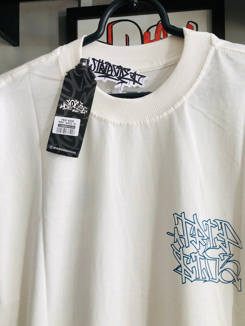 CAMISETA TRIP SIDE OVERSIZED - O CIRCO VAI PEGAR FOGO