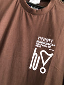 CAMISETA CHRONIC -DEUS PERDOA MAS A RUA COBRA - MARROM - PLUS SIZE