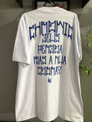 CAMISETA CHRONIC OVERSIZE - DEUS PERDOA MAS A RUA COBRA