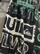 BERMUDA QUIKSILVER 90's - LETREIRO
