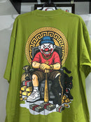 CAMISETA CHRONIC OVERSIZE - JOKER GANGSTER - VERDE