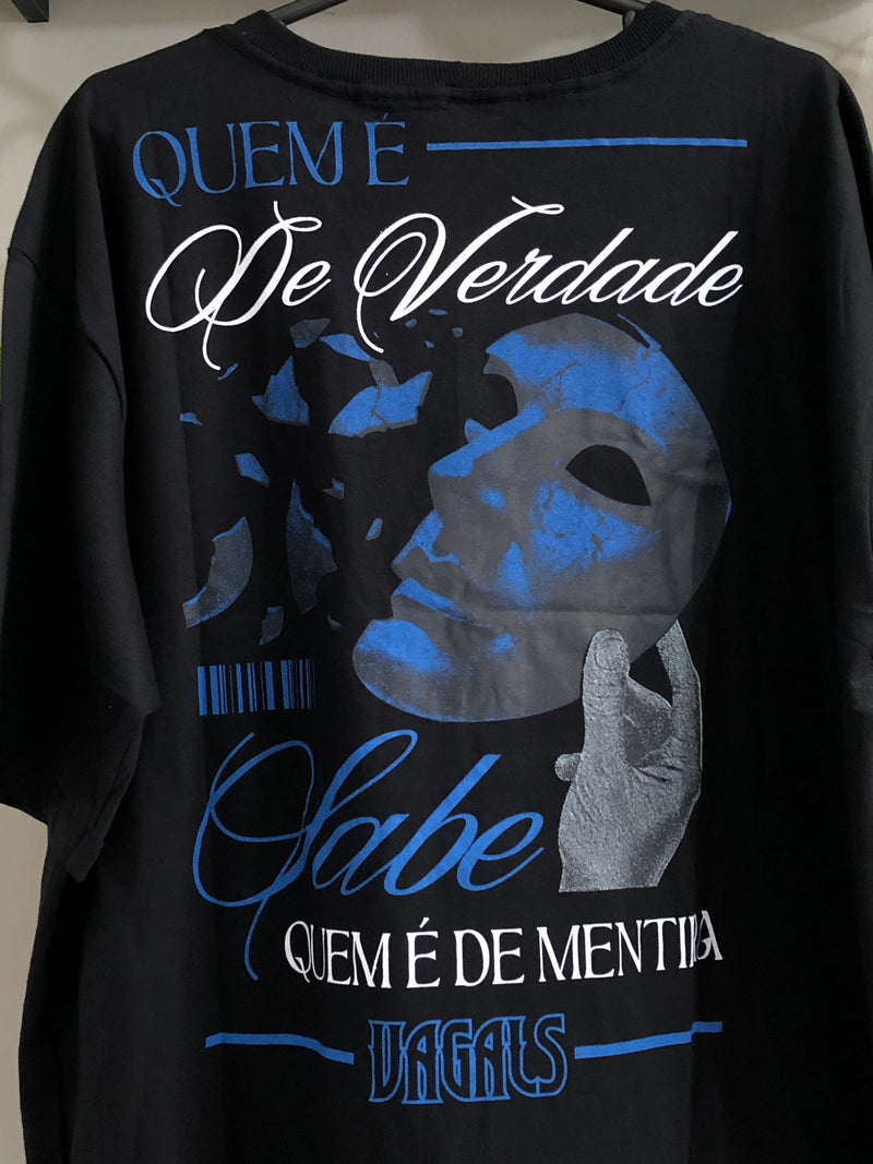 CAMISETA VAGALS - QUEM É DE VERDADE