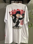 CAMISETA CHRONIC - O SISTEMA TE ILUDE - BRANCA