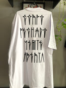 CAMISETA CHRONIC - CORPO FECHADO MENTE ABERTA - BRANCA  - PLUS SIZE