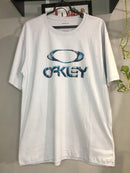 CAMISETA CUSTOM -  ICON LETREIRO AZUL - CINZA