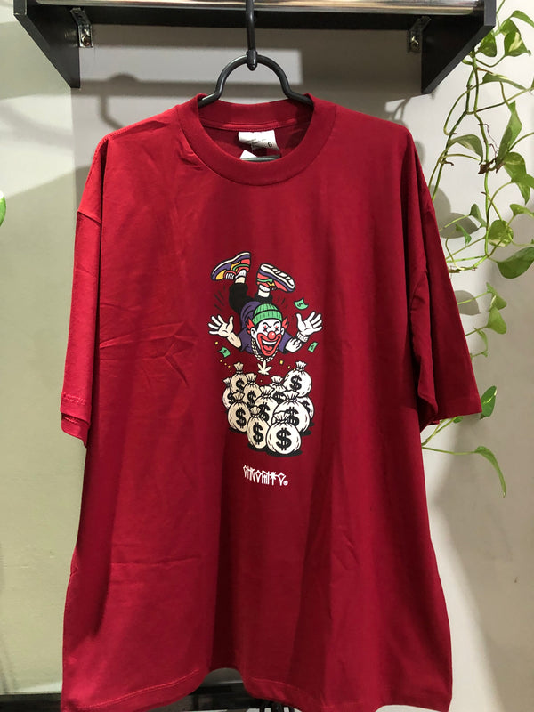 CAMISETA CHRONIC - TIBUM $ - VERMELHA