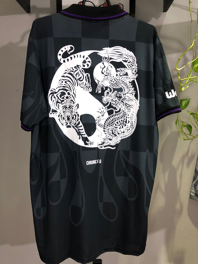 CAMISETA DE TIME CHRONIC - TOWN COUNTRY - PRETA