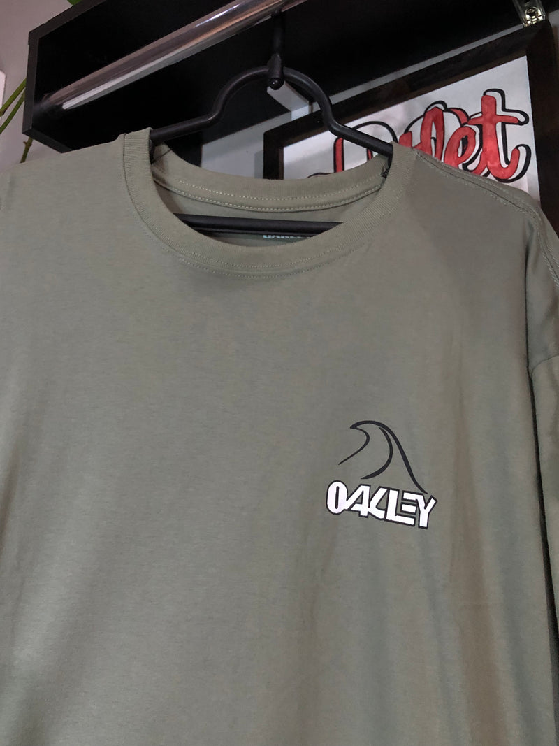 CAMISETA CUSTOM - ONDA - VERDE