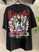 CAMISETA TRIP SIDE OVERSIZED - 1977 - PRETA