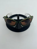 PLANTARIS OAKLEY - GREEN MATTE | LENTE MARROM POLARIZADA  (COMPRE UM ÓCULOS E ESCOLHA O SEGUNDO GRÁTIS)