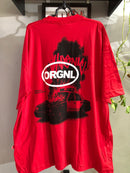 CAMISETA CHRONIC OVERSIZE - VT QUEIMANDO - VERMELHA
