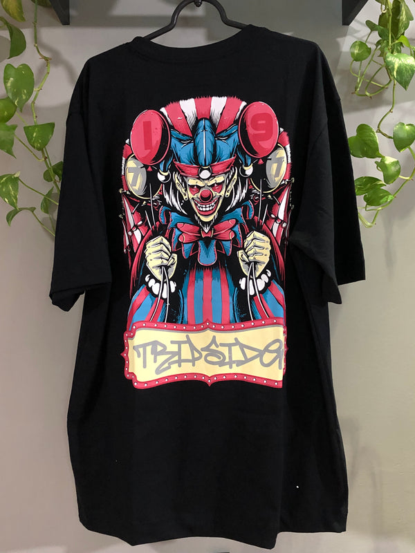 CAMISETA TRIP SIDE OVERSIZED - PALHAÇO BALÃO