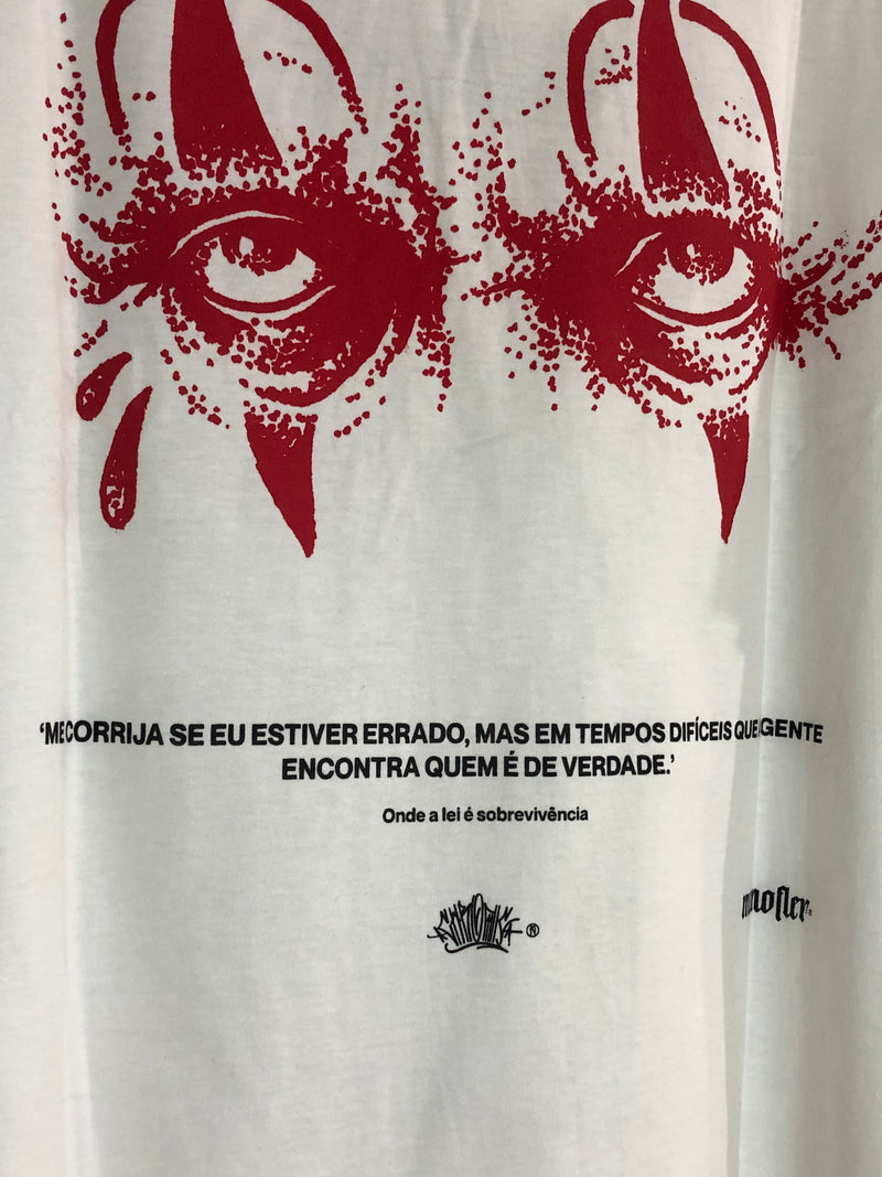 CAMISETA CHRONIC - O CHORO REGOU O SONHO - BRANCA