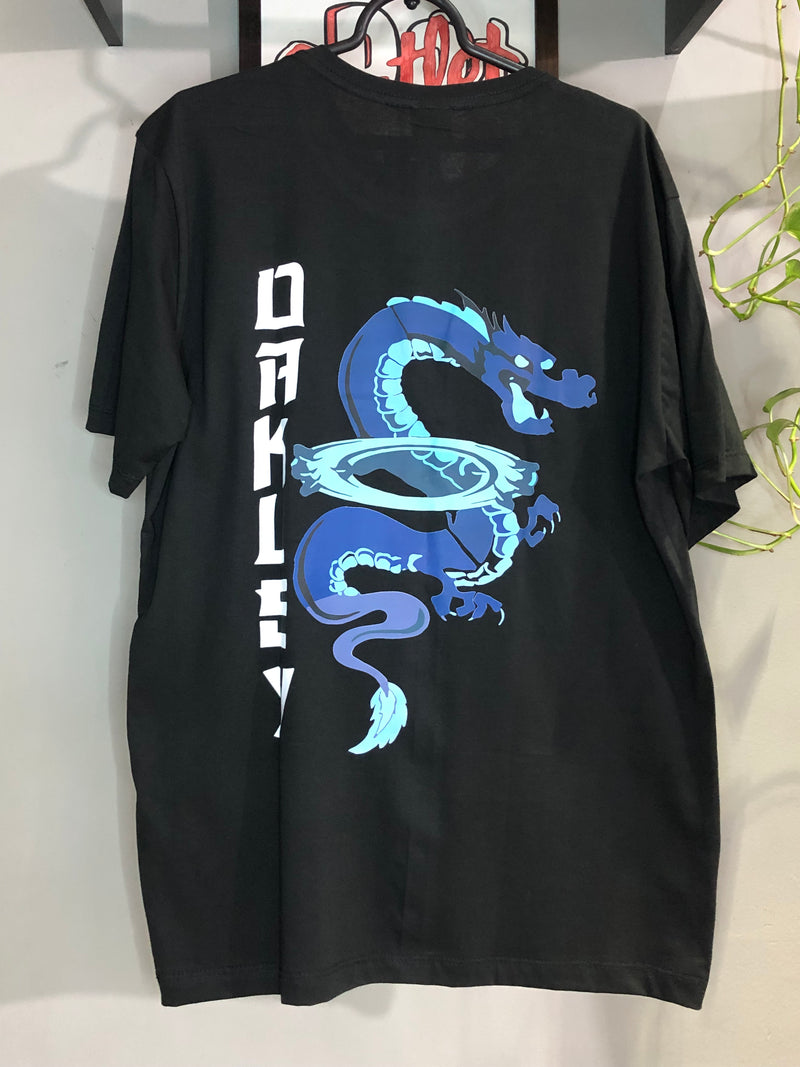 CAMISETA CUSTOM - DRAGON TATTOO - PRETA