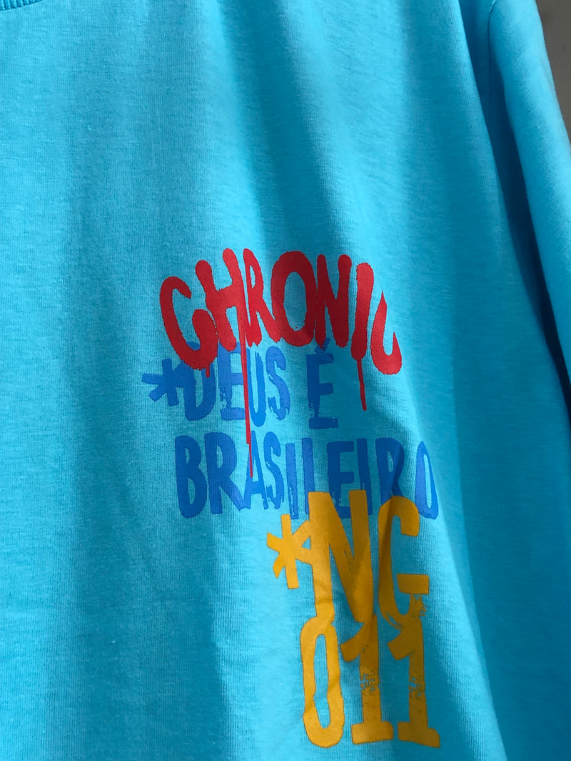 CAMISETA CHRONIC - DEUS É BRASILEIRO