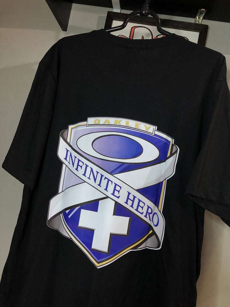 CAMISETA CUSTOM - INFINITE HERO PRETA