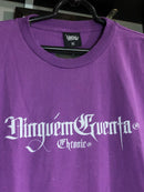 CAMISETA CHRONIC - REZA FORTE BOLSO CHEIO  - ROXO