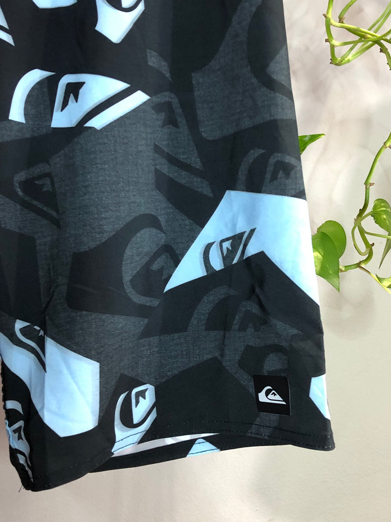 BERMUDA QUIKSILVER EDITION - ICON PRETO C AZUL