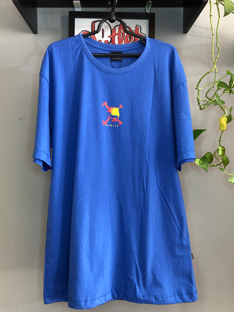 CAMISETA CUSTOM - ICON SKULL - AZUL