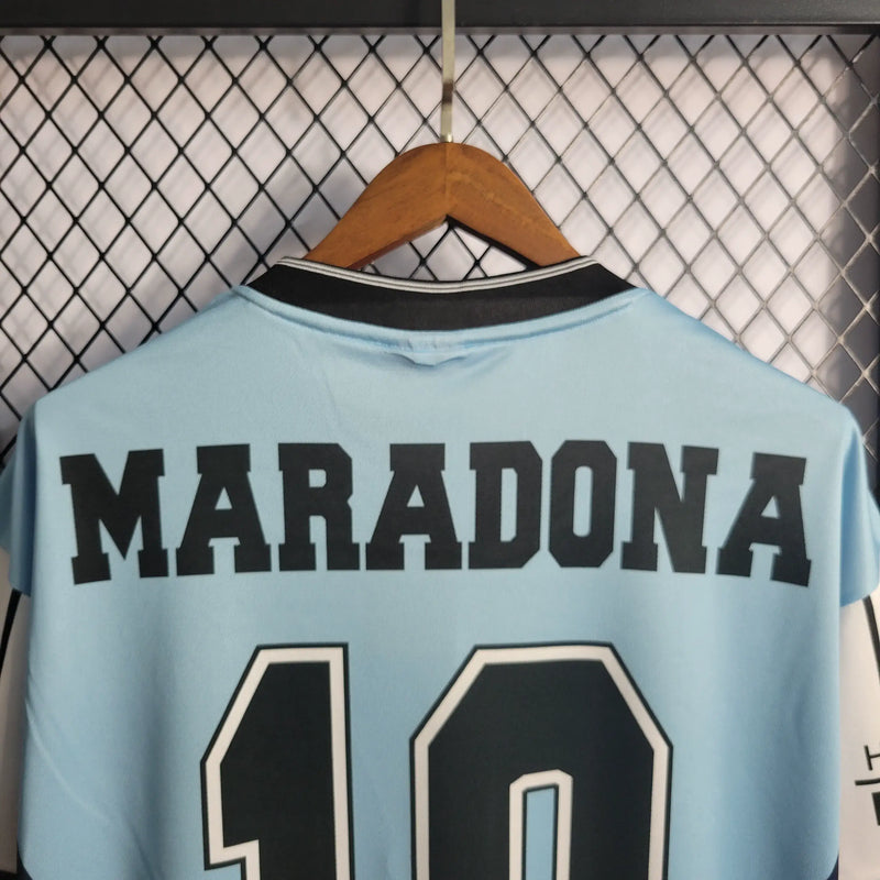 Camiseta Retro Argentina Edição Comemorativa Maradona - OutletR8
