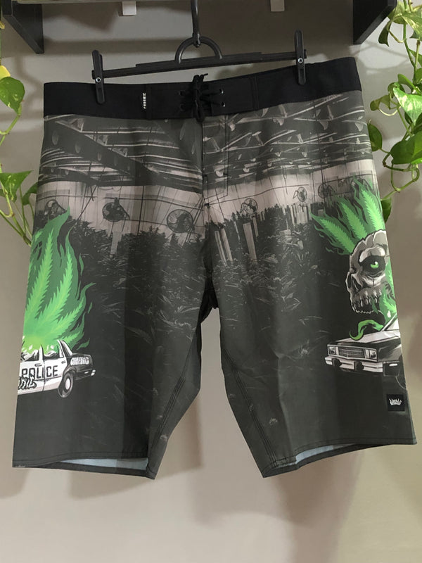 BERMUDA ELASTANO CHRONIC - FIRE VERDE VIATURA