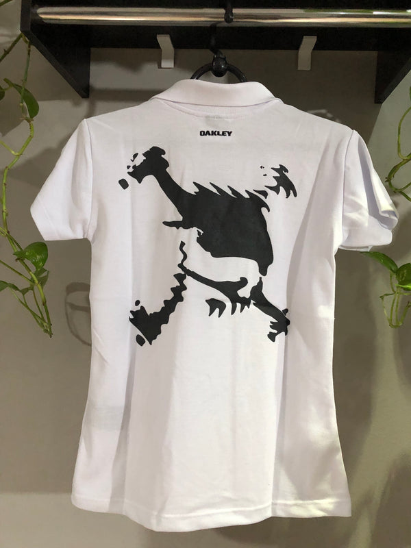 POLO FEMININA CUSTOM - SKULL BORDADA
