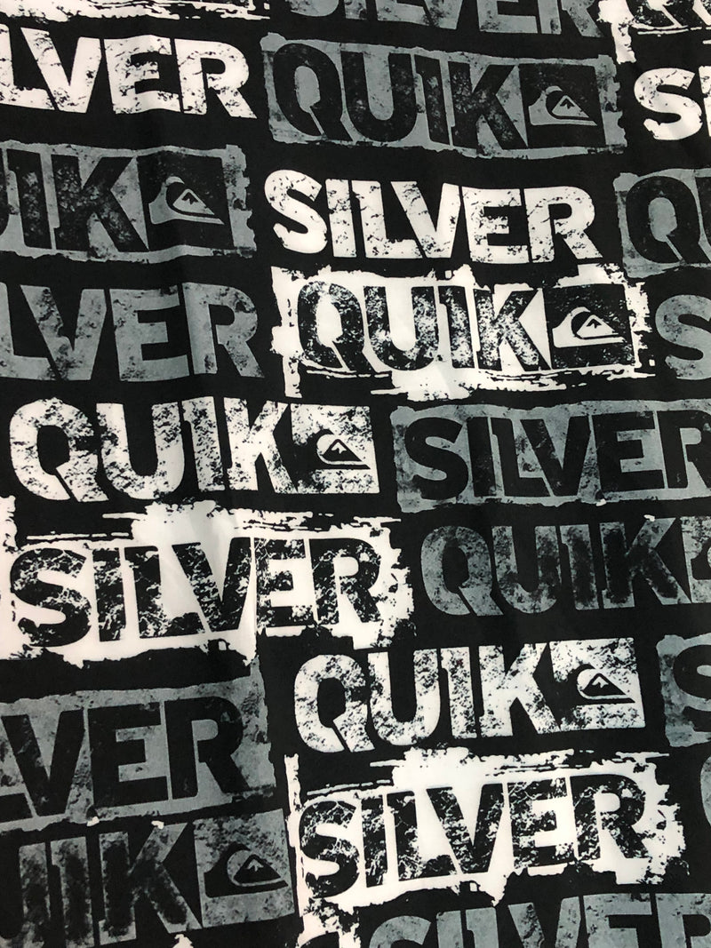 BERMUDA QUIKSILVER EDITION - LETREIRO PRETO