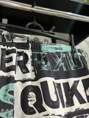 BERMUDA QUIKSILVER 90's - LETREIRO