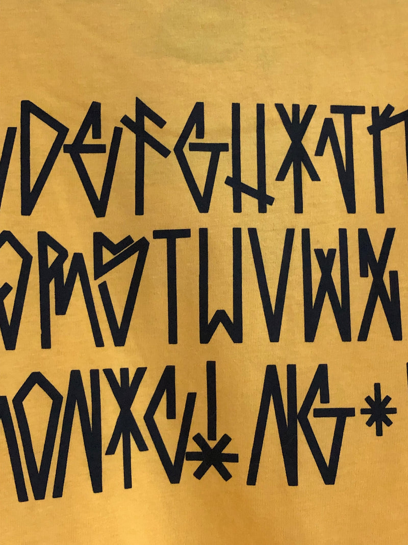 CAMISETA CHRONIC - ABECEDÁRIO