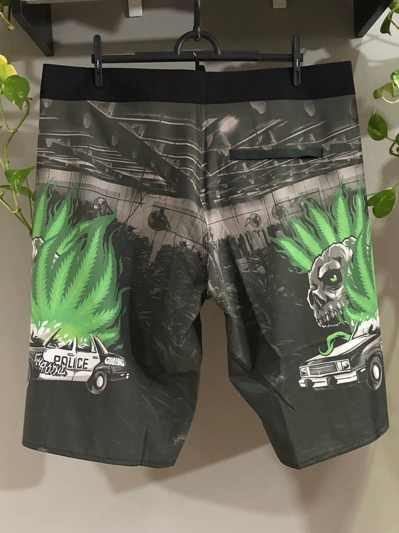 BERMUDA ELASTANO CHRONIC - FIRE VERDE VIATURA