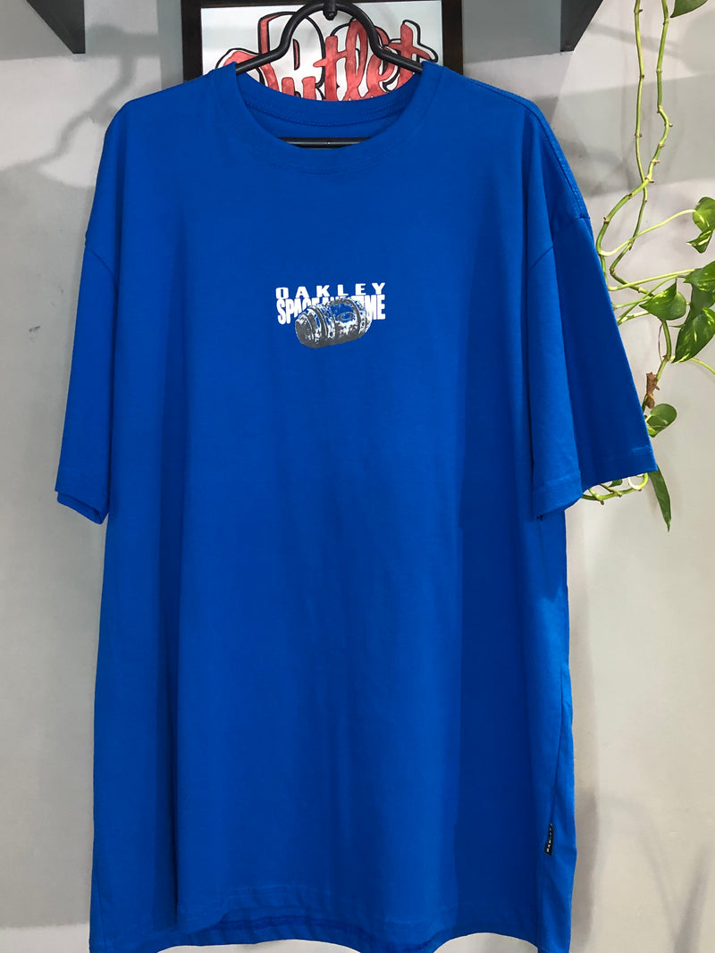 CAMISETA CUSTOM - MAD SPACE AND TIME SCIENCE - AZUL