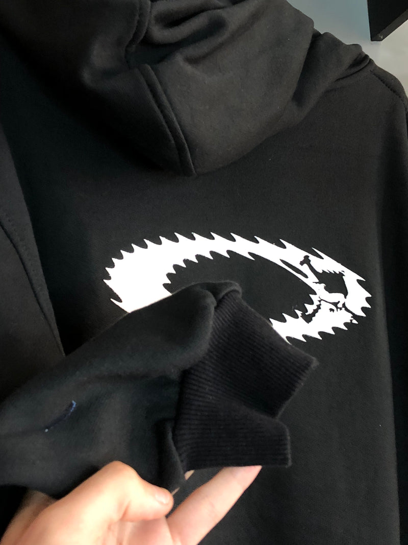 MOLETOM CANGURU CUSTOM - STATIC AND SKULL