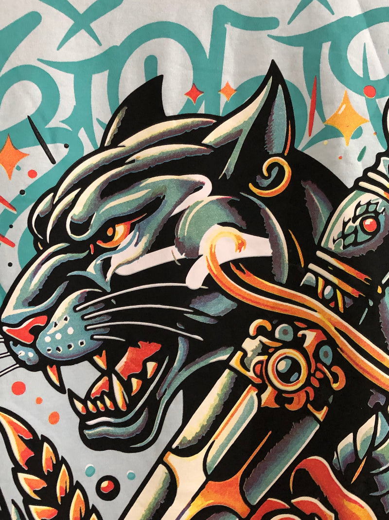 CAMISETA TRIP SIDE OVERSIZED - PANTERA NEGRA