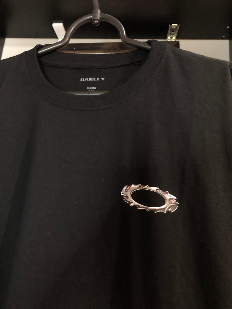 CAMISETA CUSTOM - STATIC METALIC - PRETA