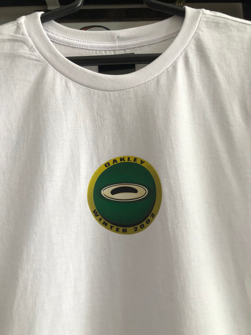 CAMISETA CUSTOM - SKULL PAISES - BRANCA